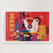  rooster voor de ruimtevaart op Mars Legpuzzel (Horizontaal)