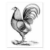  Rooster voor links Rubber Kunststempel Rubberstempel (Afrduk)