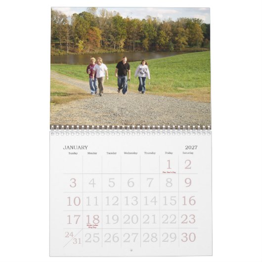rooster voor xtreme-team kalender (Jan 2027)