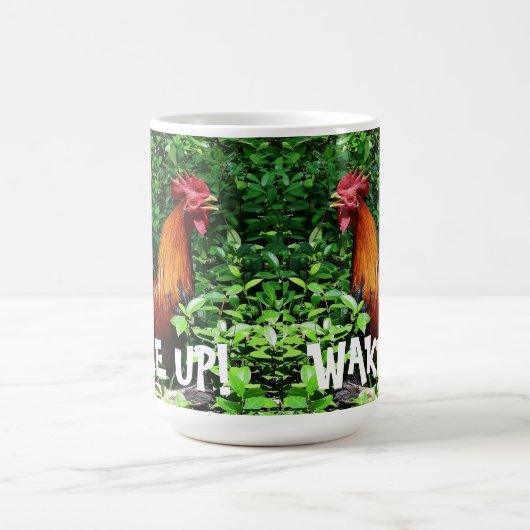 Rooster "Wake Up"-Mok Koffiemok (Center)