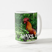Rooster "Wake Up"-Mok Koffiemok (Voorkant rechts)