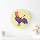 Rooster-wandklok Grote Klok (Huis)
