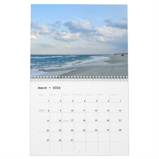Rooster - WAT ZIET HET SURF VISHERMAN Kalender (Mar 2026)