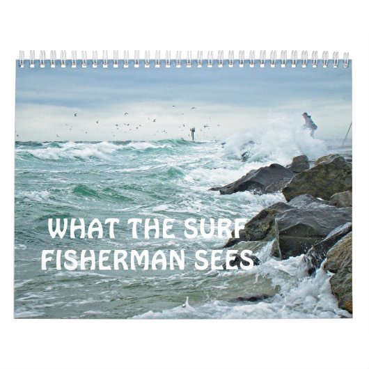 Rooster - WAT ZIET HET SURF VISHERMAN Kalender (Hoes)