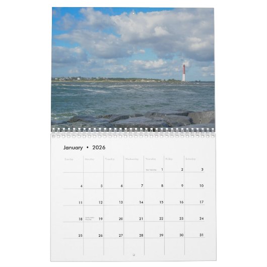 Rooster - WAT ZIET HET SURF VISHERMAN Kalender (Jan 2026)