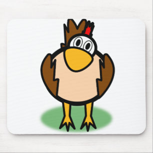 Rooster Watching Muismat