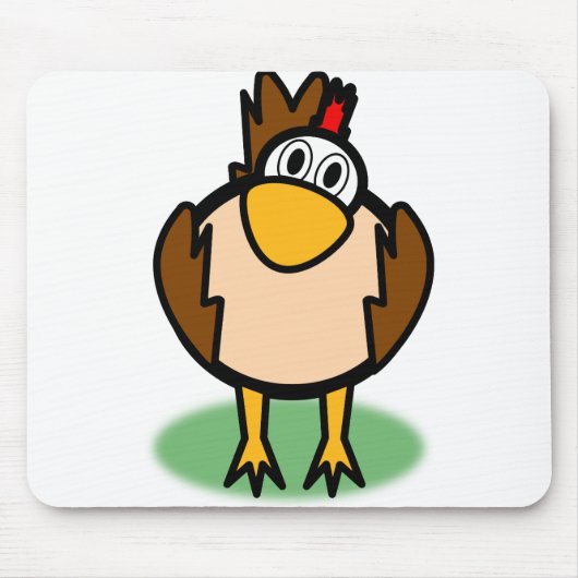 Rooster Watching Muismat (Voorkant)