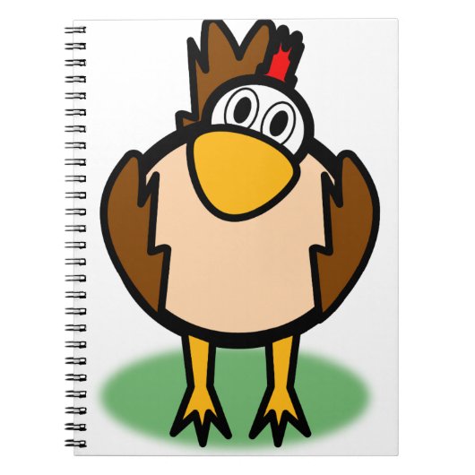 Rooster Watching Notitieboek (Voorkant)