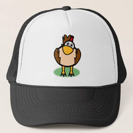 Rooster Watching Trucker Pet (Voorkant)
