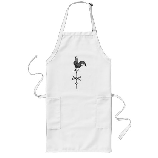  Rooster Weather Vane Lang Schort (Voorkant)