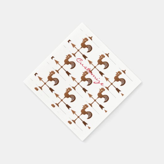 Rooster Weathervane Thunder_Cove Servet (Hoek)