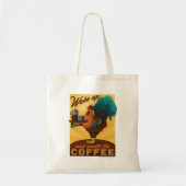 Rooster - Word wakker en Ruik de koffie Tote Bag (Voorkant)