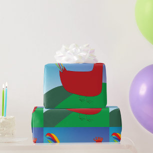 Rooster Wrapping Paper Cadeaupapier