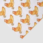 Rooster Wrapping Paper Tissuepapier (Detail)