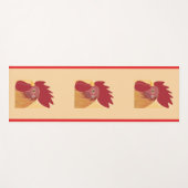 Rooster Yoga Mat (Voorkant (horizontaal))