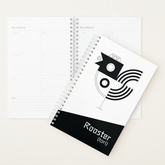 Rooster Zodiac Sign Planner (Display)