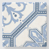 roosterbloei stenen onderzetter (Voorkant)