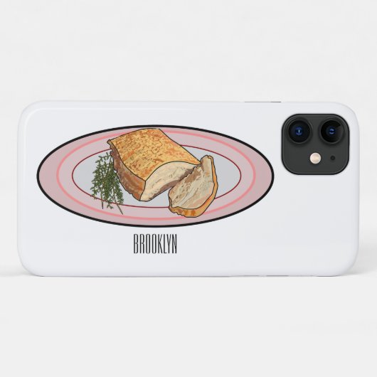 Roosterdvarkensbuik, afbeelding cartoon Case-Mate iPhone case (Achterkant (horizontaal))