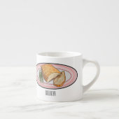 Roosterdvarkensbuik, afbeelding cartoon espresso kop (Rechts)