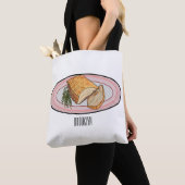 Roosterdvarkensbuik, afbeelding cartoon tote bag (Dichtbij)