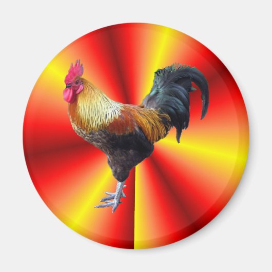 Roosterflits Magneet (Voorkant)
