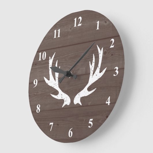 roosterjachthert - houtwuurklok grote klok (Hoek)