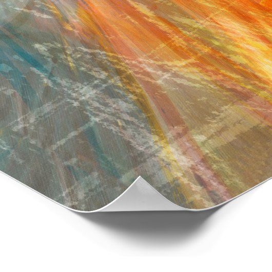 Roosterkraaien Poster (Hoek)