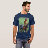 Roosterkweekdier Boerderij T-shirt (Voorkant volledig)