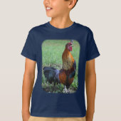 Roosterkweekdier Boerderij T-shirt (Voorkant)