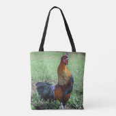 Roosterkweekdier Boerderij Tote Bag (Achterkant)
