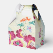 roosterpatroon van tabaksbladeren bedankdoosjes (Voorkant Zijde)