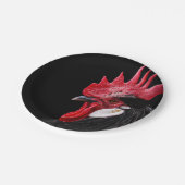 Roosterportret Papieren Bordje (Gekanteld)