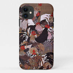  Roosters Art Case-Mate iPhone Case