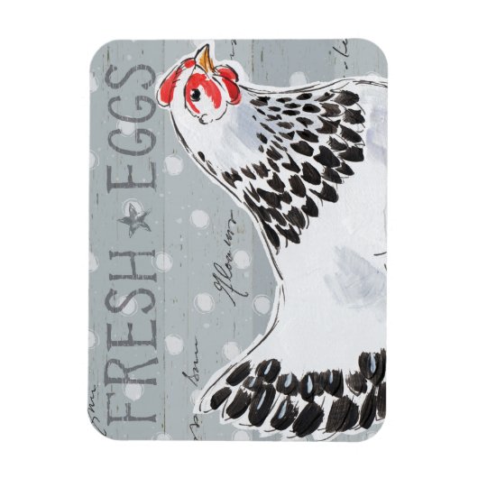 Roosters Call II Magneet (Verticaal)