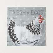 Roosters Call II Wandkleed (Voorkant (horizontaal))