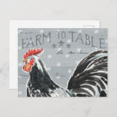 Roosters Call III Briefkaart (Voorkant / Achterkant)