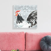 Roosters Call III Canvas Afdruk (Insitu (Woonkamer))