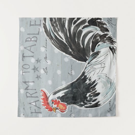 Roosters Call III Wandkleed (Voorkant)