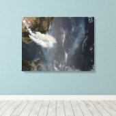 Roosters en rook in Zuidoost-Australië Canvas Afdruk (Insitu (Houten vloer))