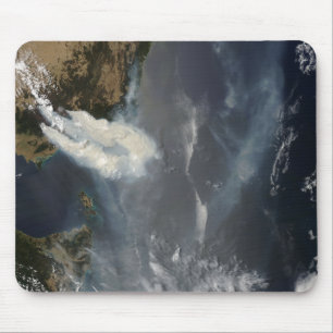 Roosters en rook in Zuidoost-Australië Muismat