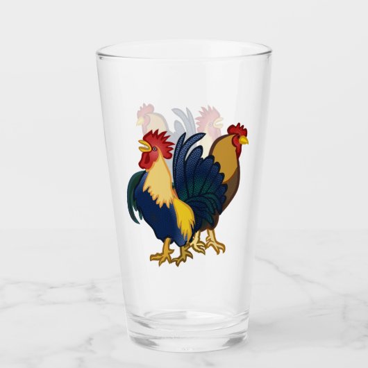 Roosters Glas (Voorkant)