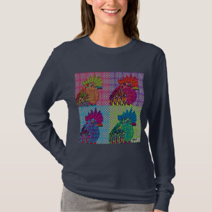 Roosters Gone Psycho T-shirt