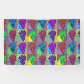 Roosters Gone Wild. Spandoek (Horizontaal)