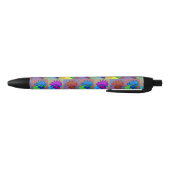 Roosters Gone Wild. Zwarte Inkt Pen (Bodem)