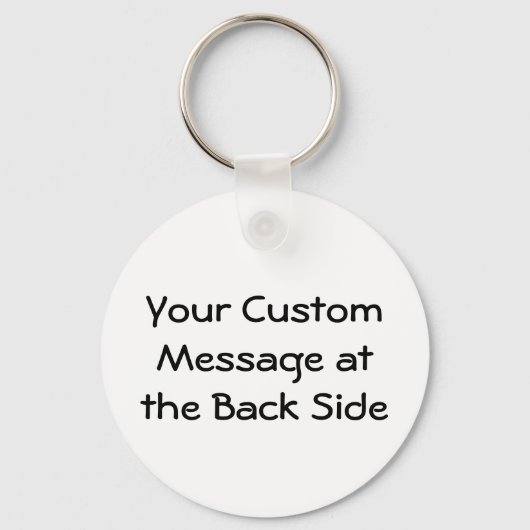 Rooster's Head Line Art Sleutelhanger (Achterkant)