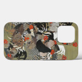 Roosters Hen Illustratie door Ito Jakuchu Case-Mate iPhone Case (Achterkant (horizontaal))