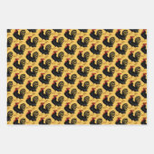 Roosters Inpakpapier Vel (Voorkant 3)