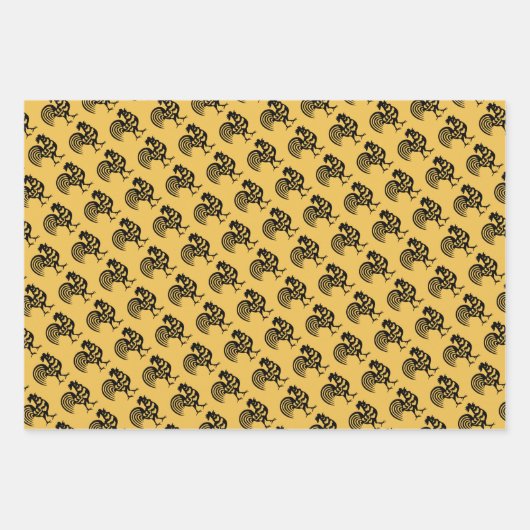 Roosters Inpakpapier Vel (Voorkant)