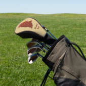 Rooster's kop golfheadcover (Insitu)