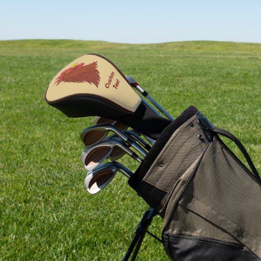 Rooster's kop golfheadcover (Insitu)
